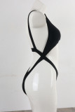 Fashion Sexy Solid Swimwears