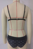 Fashion Vintage Print Swimwears