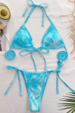 Fashion Sexy Solid Frenulum Swimwears