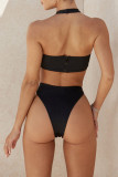 Fashion Sexy Solid Swimwears