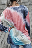 Tie Dye Basic O Neck T-Shirts