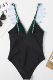 Fashion Sexy Print Split Joint Swimwears