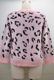 Fashion Casual Print O Neck Tops