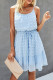 Fashion Sweet Solid Split Joint Spaghetti Strap Princess Dresses