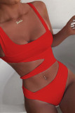 Fashion Sexy Solid Swimwears
