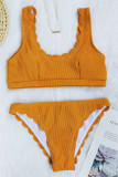Fashion Sexy Solid Swimwears