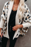 Fashion Street Leopard Split Joint Tops
