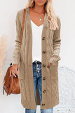 Fashion Casual Solid Split Joint V Neck Tops