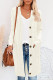 Fashion Casual Solid Split Joint V Neck Tops