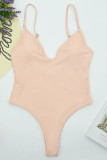 Fashion Sexy Solid Swimwears