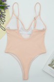 Fashion Sexy Solid Swimwears