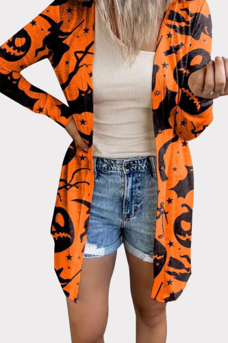Fashion Street Print Buckle Asymmetrical Tops