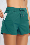 Fashion Casual Solid Split Joint Loose Mid Waist Bottoms