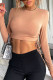 Fashion Casual Solid Frenulum Half A Turtleneck T-Shirts