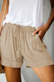 Fashion Casual Solid Loose High Waist Wide Leg Bottoms