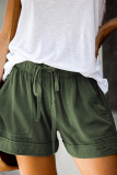 Fashion Casual Solid Loose High Waist Wide Leg Bottoms