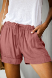 Fashion Casual Solid Loose High Waist Wide Leg Bottoms
