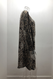 Casual Street Print Split Joint V Neck Outerwear
