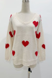 Fashion Casual Print Basic V Neck Mid Waist Tops