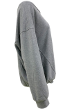 Casual Elegant Solid Split Joint Fold Off the Shoulder Tops