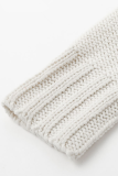 Fashion Casual Solid Split Joint Turtleneck Tops Sweater