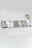 Fashion Elegant Solid Split Joint  Sequins Belts