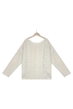 Fashion Casual Solid Basic O Neck Tops Sweater