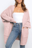 Fashion Casual Solid Patchwork Tops