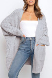 Fashion Casual Solid Patchwork Tops
