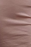 Fashion Elegant Solid Draw String Frenulum V Neck Pencil Skirt Dresses
