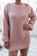 Fashion Casual Solid Bateau Neck Straight Dresses