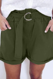 Fashion Casual Solid Split Joint Loose High Waist Wide Leg Bottoms