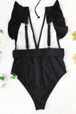 Fashion Simplicity Solid Swimwears