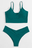 Fashion Sexy Solid Swimwears