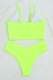 Fashion Sexy Solid Swimwears
