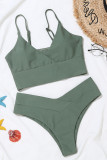 Fashion Sexy Solid Swimwears
