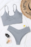 Fashion Sexy Solid Swimwears
