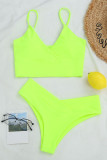 Fashion Sexy Solid Swimwears