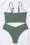Fashion Sexy Solid Swimwears