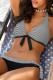 Fashion Sexy Print Frenulum Swimwears