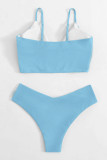 Fashion Sexy Solid Swimwears