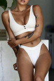 Fashion Sexy Solid Swimwears