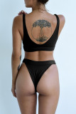 Fashion Sexy Solid Swimwears