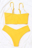 Fashion Sexy Solid Swimwears