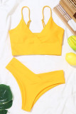Fashion Sexy Solid Swimwears
