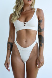 Fashion Sexy Solid Swimwears
