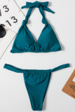 Fashion Sexy Solid Patchwork Swimwears