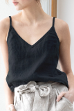 Fashion Casual Solid Basic Tops