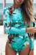 Fashion Sexy Print Swimwears