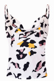 Fashion Street Print U Neck Tops